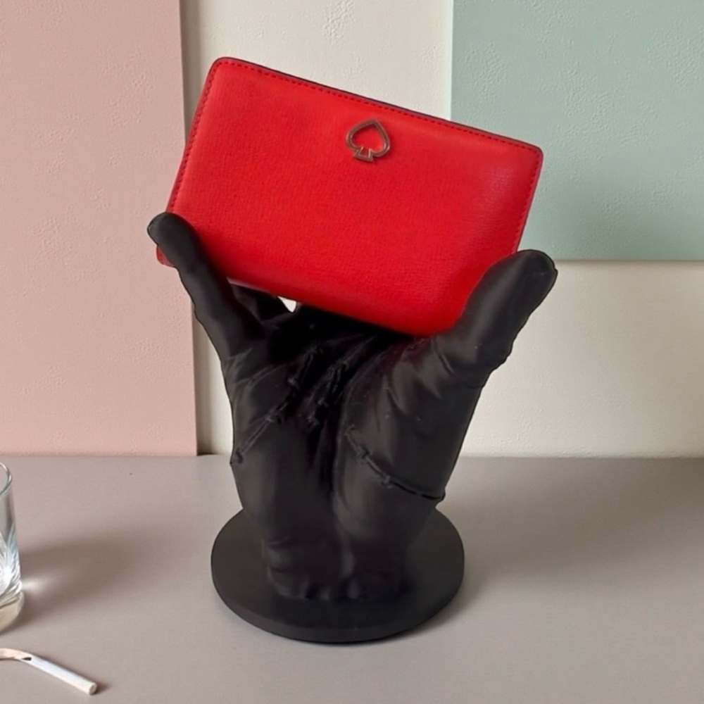Kate Spade Red Leather Wallet
